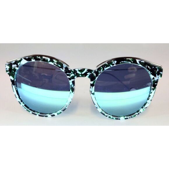 DIOR BY CHRISTIAN DIOR BLUE BLOSSOM DESIGNER SUNGLASSES NEW IN CASE/BOX/CARD - Picture 12 of 13